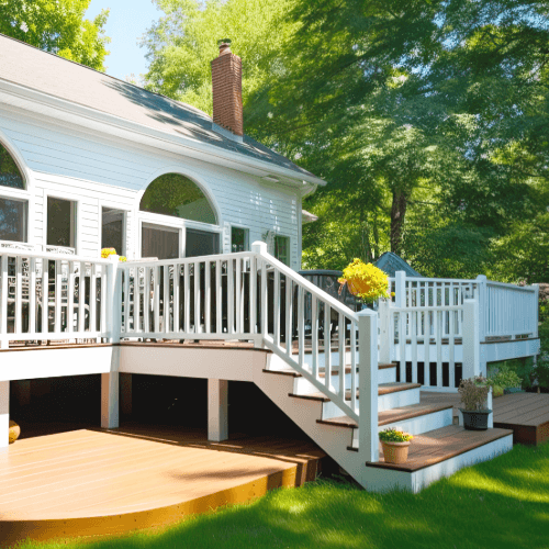 Completed Backyard Deck